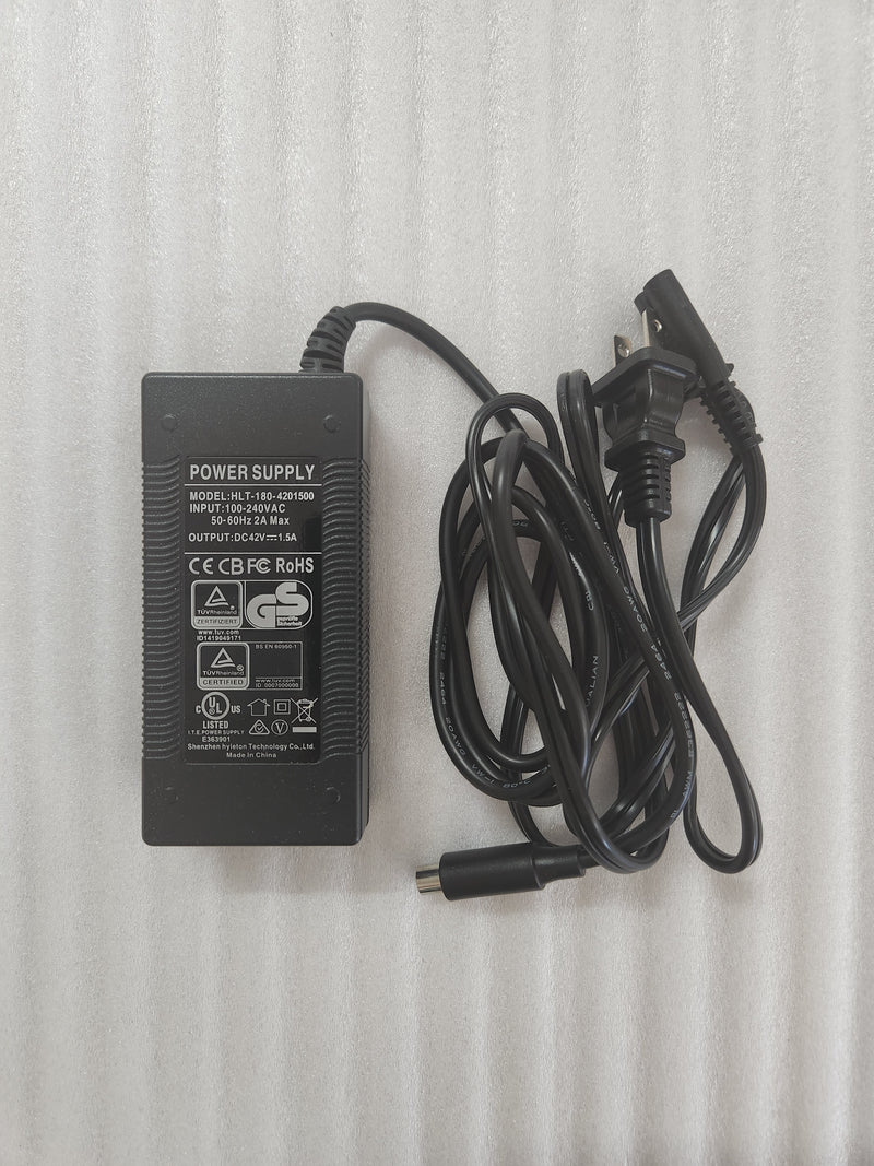 36V 1.5A Lithium Ion Charger 8mm Phono Plug