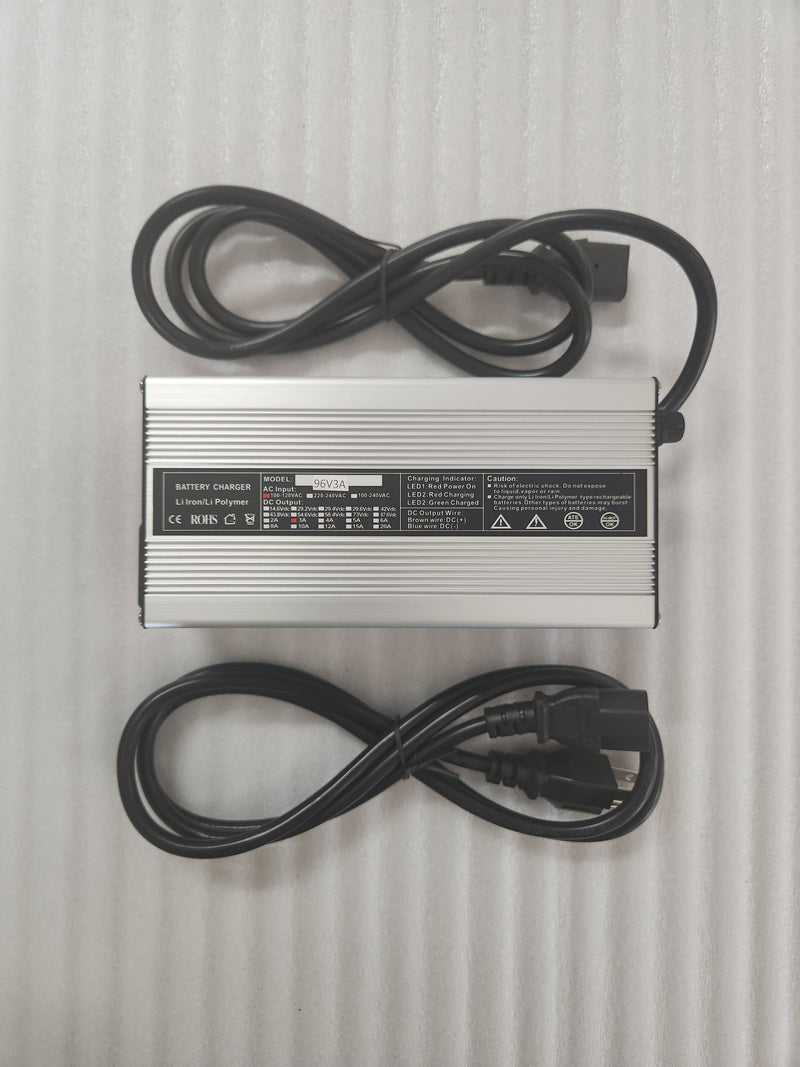 Charger 84V 3A Lithium - PC plug