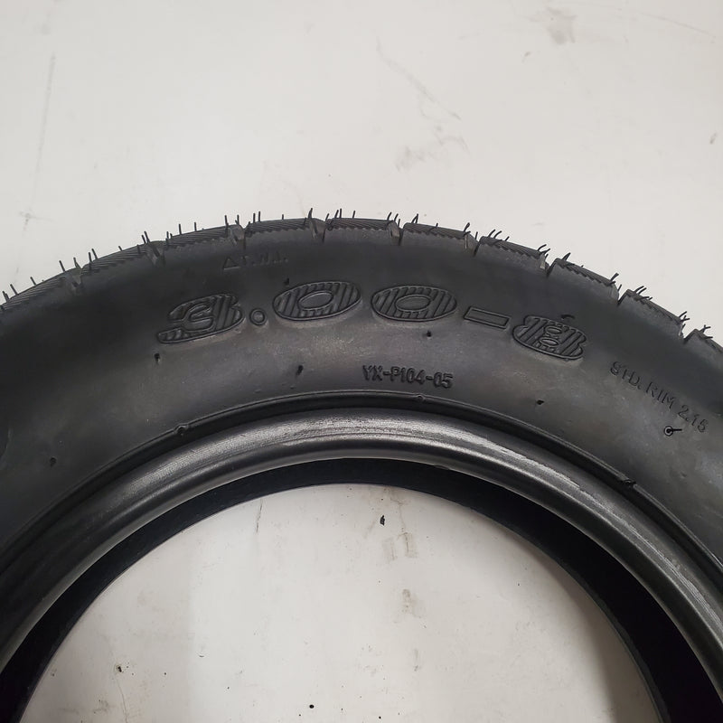 Tire 3.00 X 8.00 Tubeless