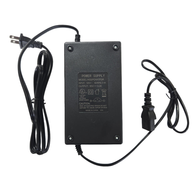 Charger 60V 3.0A Lead Acid (PC-T-type)