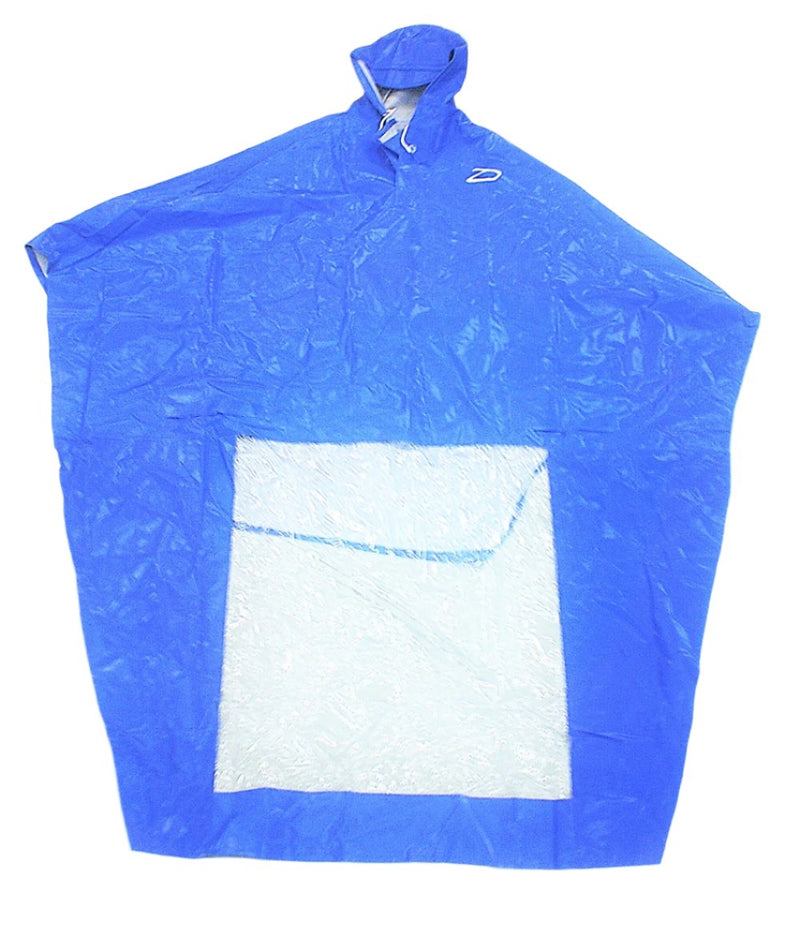 Rain Poncho Blue