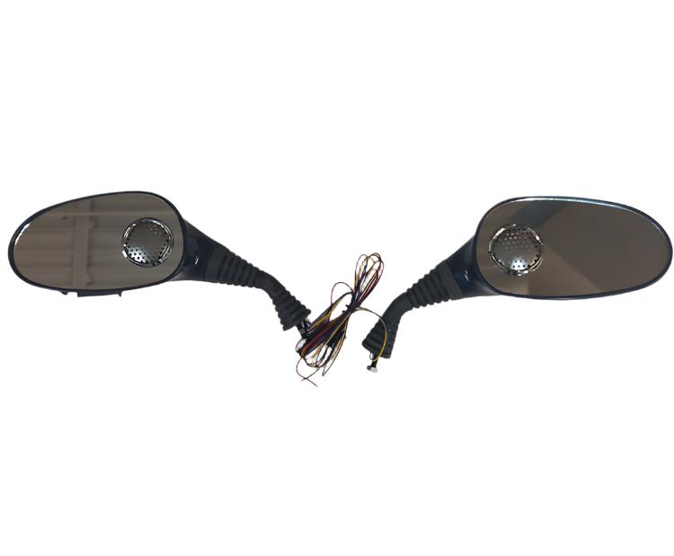 MP3 Mirror Set-(Blue/6 mm)