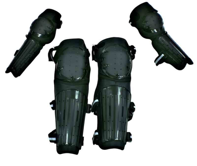 Knee And Elbow Pad Black (Set)