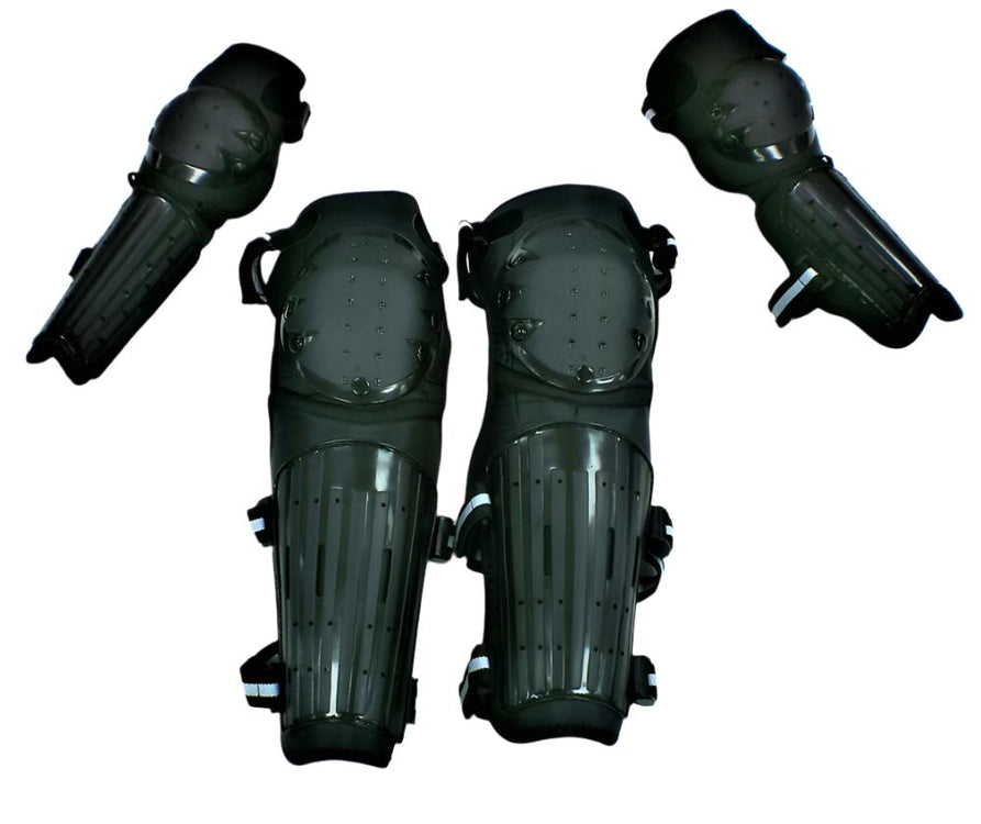 Knee And Elbow Pad Black (Set)