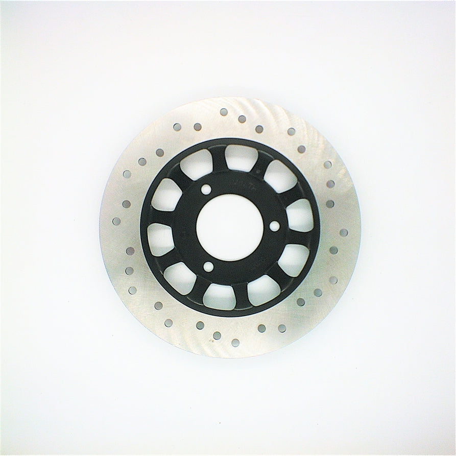 EM1 / Rogue Rear Brake Disc 3 hole w/ offset Black Trim
