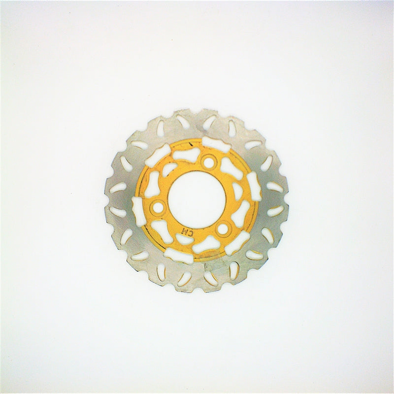 Brake Disc 3 hole Gold Trim 58mmID - 189mmOD