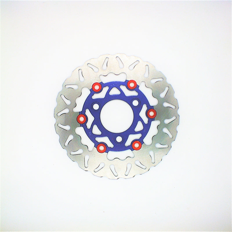 Brake disc 3 hole purple trim 58mm ID - 219mm OD