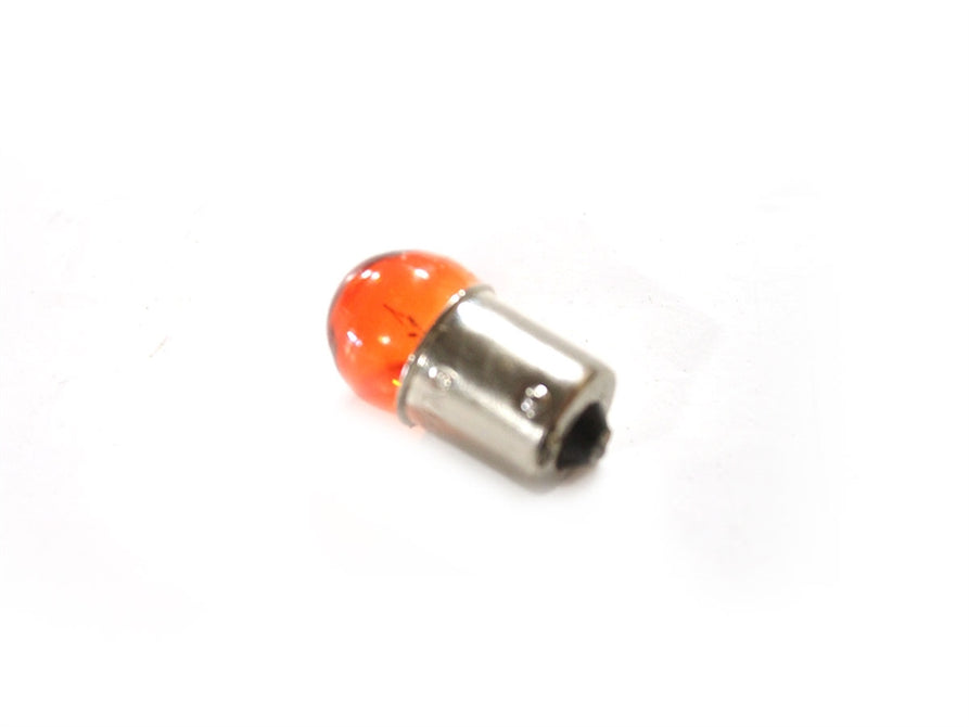 12V 10W single element turn signal bulb - orange