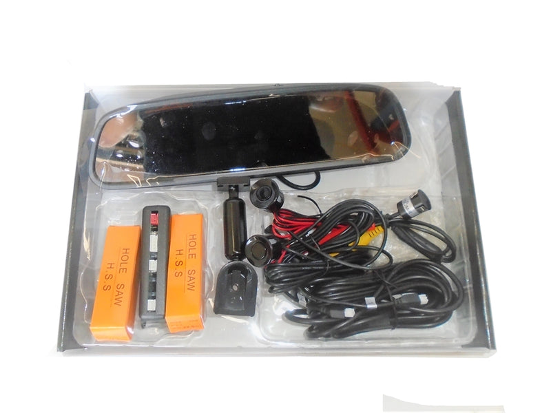 Rear view camera kit for Rickshaw