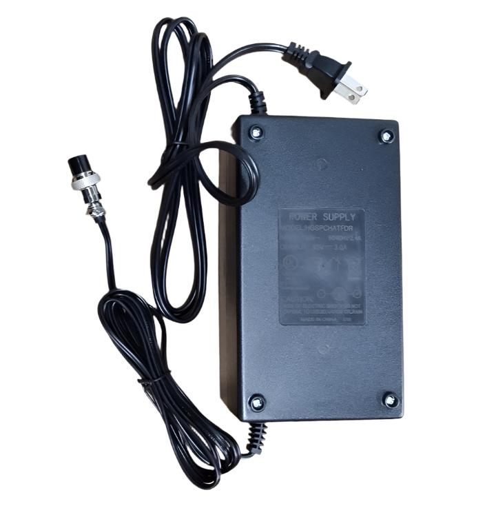 Charger 60V 3.0A LAB GX16 3-Prong Female