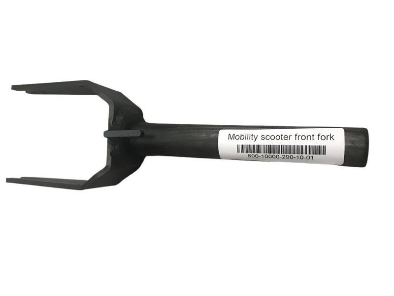Mobility scooter front fork