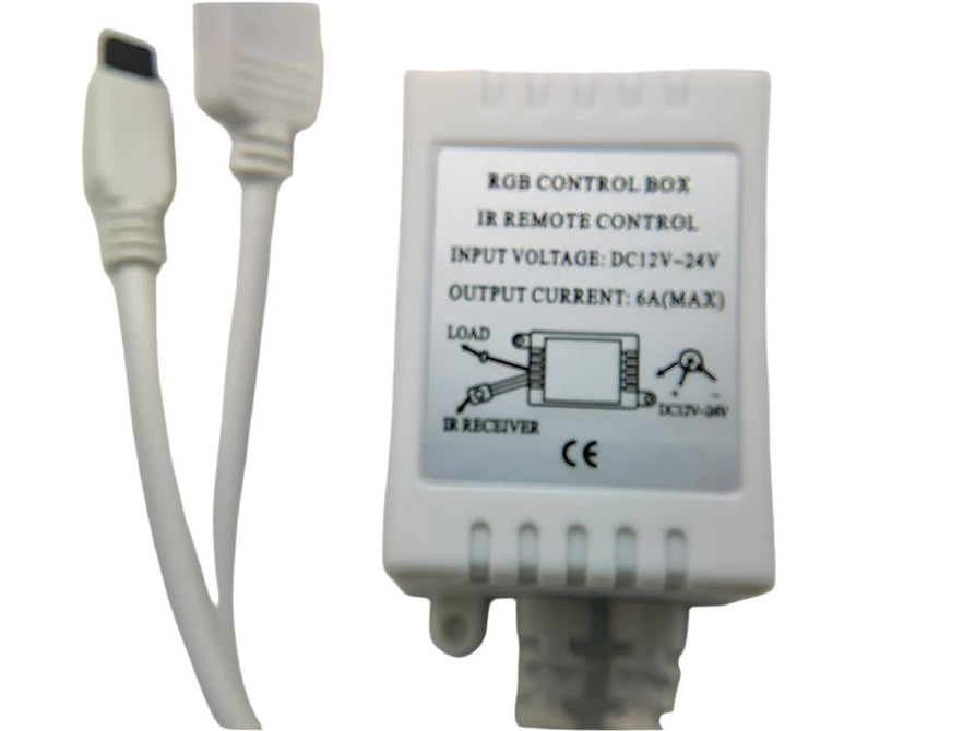 RGB Control Box for LED lights with remote
