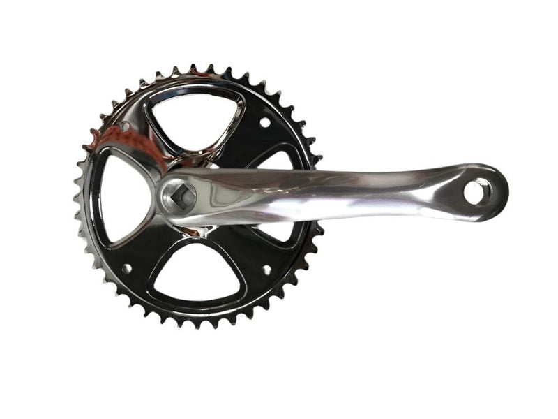 Pedal crank arm (right) silver