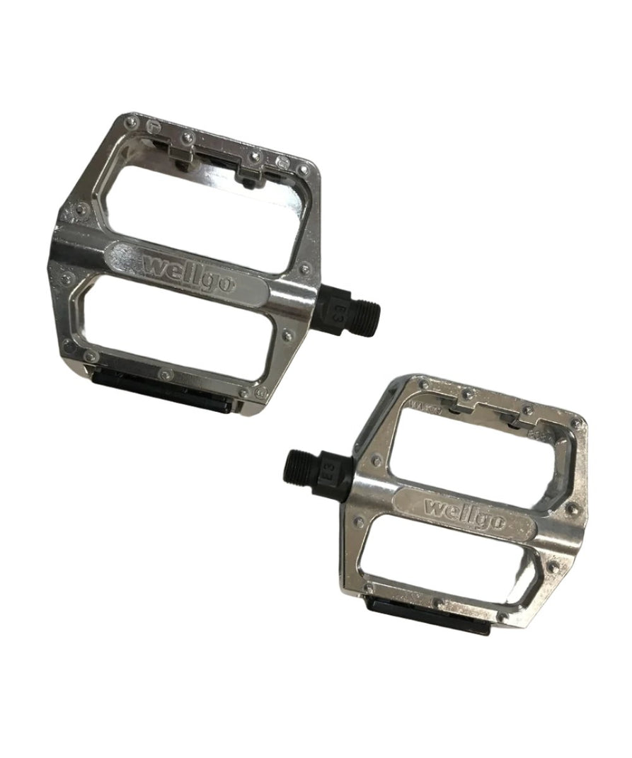 Wellgo Pedal Set (Silver)