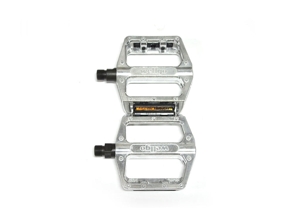 Pédales Lumineuses Wellgo Pedalert - Pour VTT, Vélo De Ville - Aluminium - Neuf Avec Garantie 1 Mois