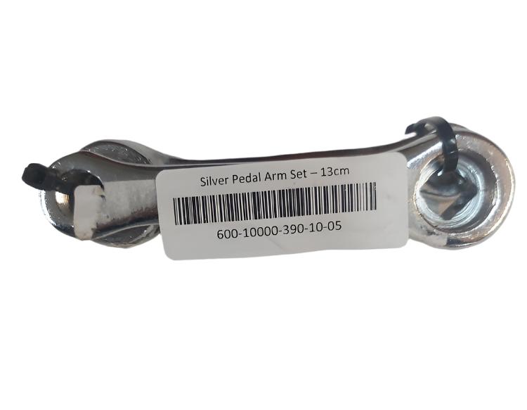 Silver Pedal Arm Set 13cm