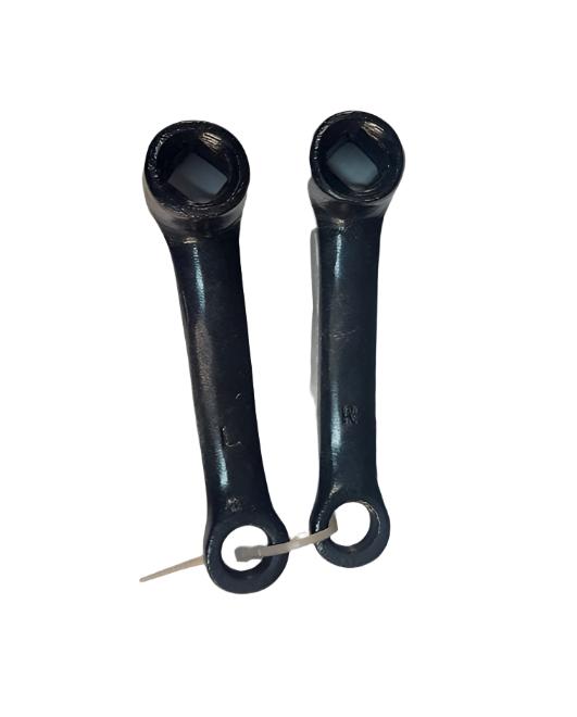 Steel Pedal Arm Set (Black)-12.5 cm