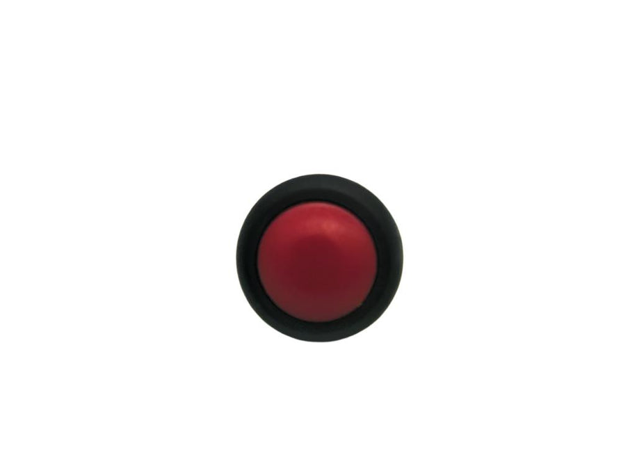 Push Button Switch - Round, Red - 2 pin