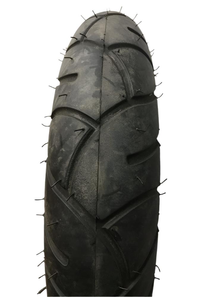 Tire 90/65-10 tube required