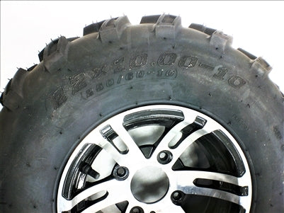Front Rim and Tire Assembly for Beast ATV 4x4 (23x7.00-10)