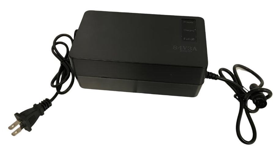 Charger 84 V 3AH Lithium 3 Pin Cannon Plug