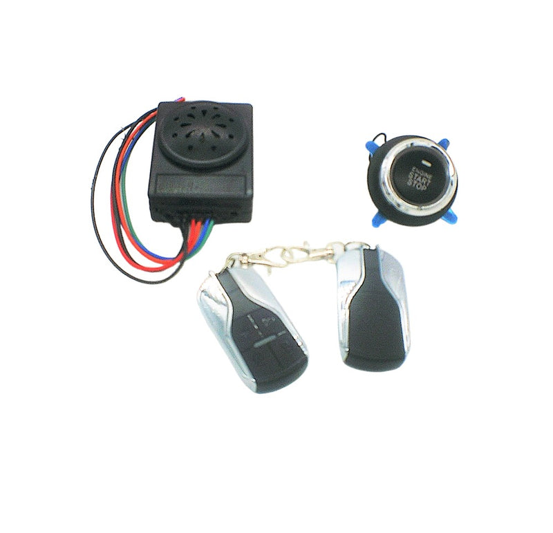 Alarm/Push key start ignition for BBX