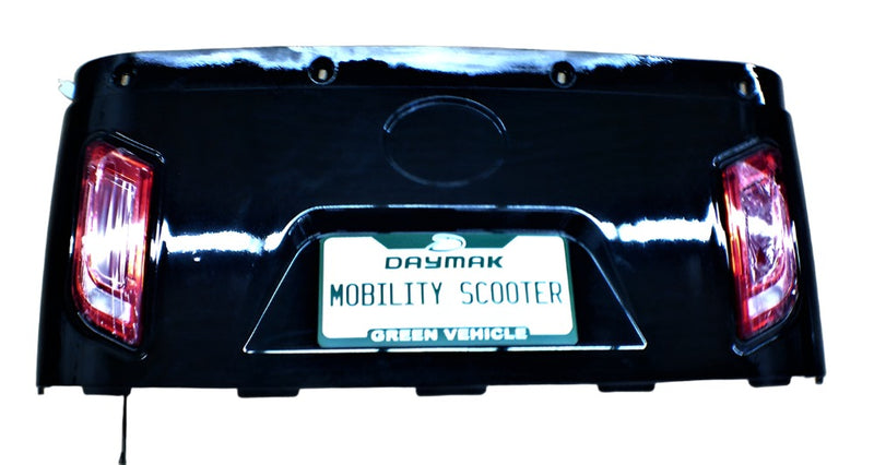 BBX Rear Taillight/License Plate Fairing - Black