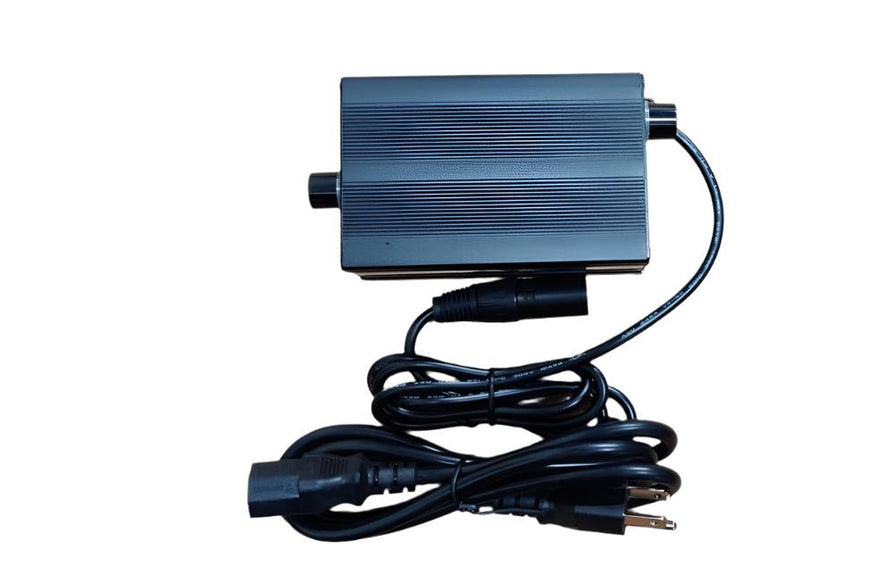 Charger 24V-5.0Ah LAB - 3 prong XLR Plug (Black Plug)
