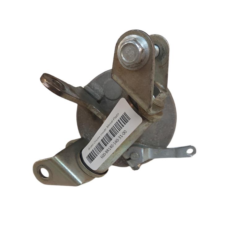 Brake Drums Inside Metal Plate
