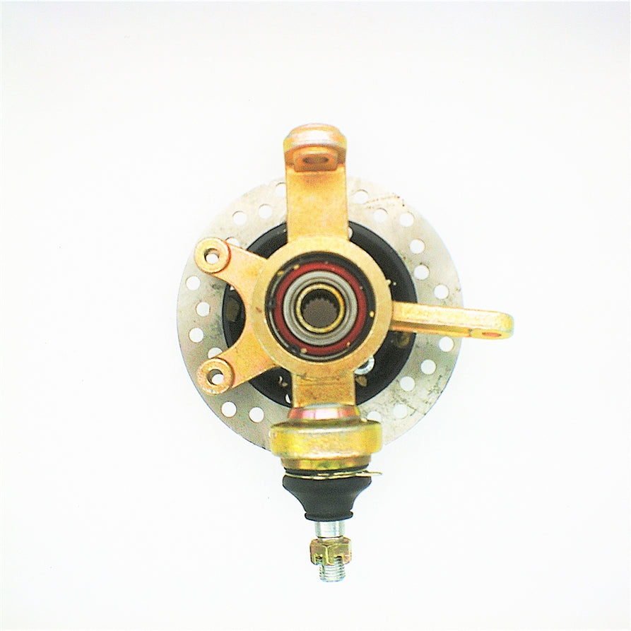 Front brake disc assembly for Beast ATV - left