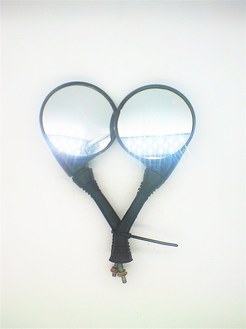 Mirrors for Ebike 6mm (set) Type E