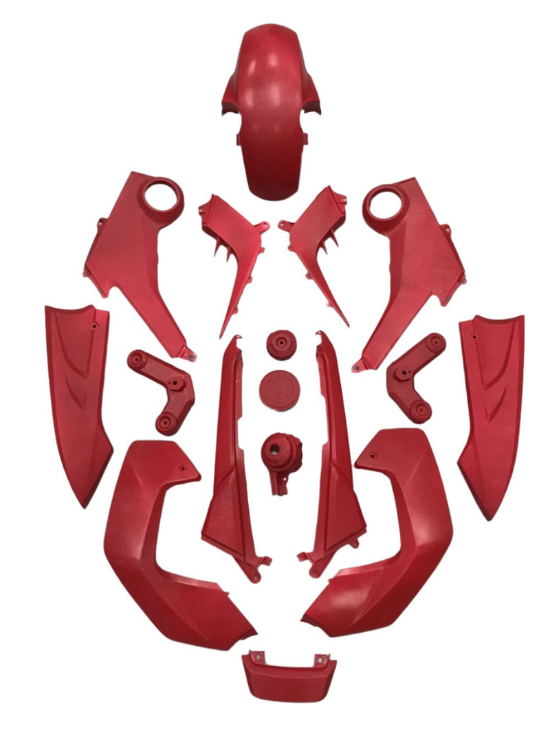 EM1 Complete Body Kit - Matte Red Metallic