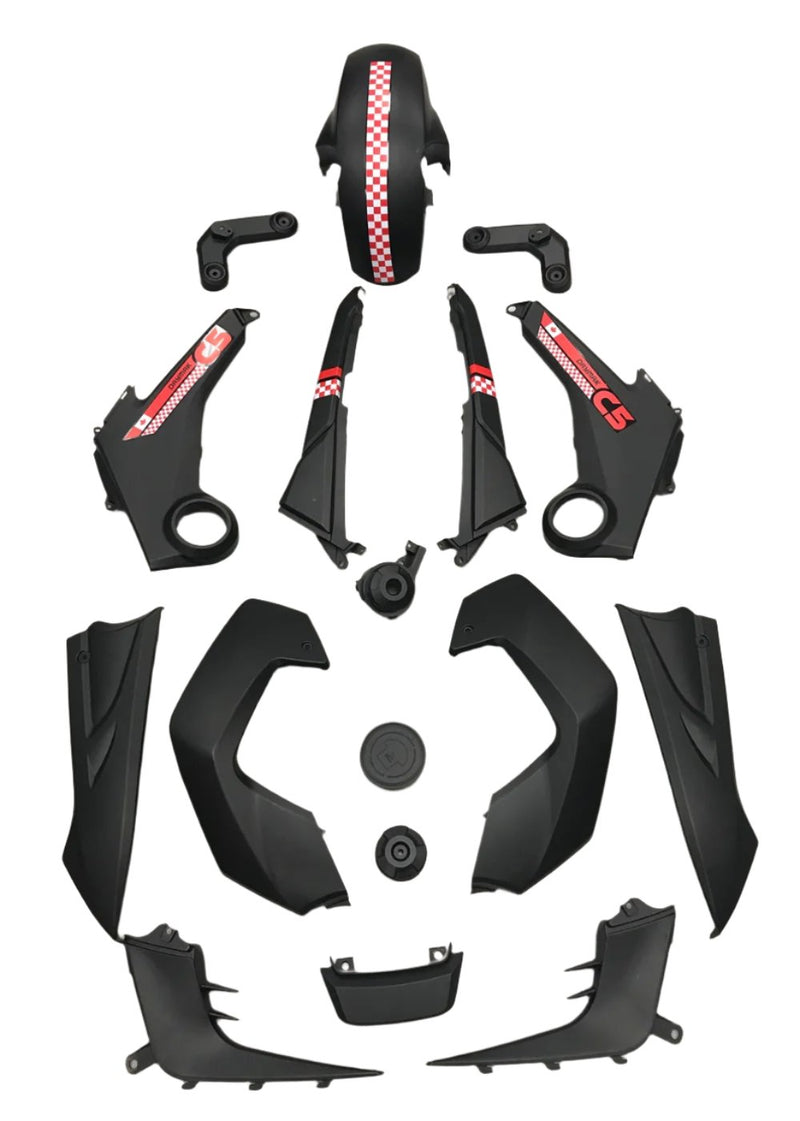 EM1 Complete Body Kit - Special Edition Matte Black (C5)