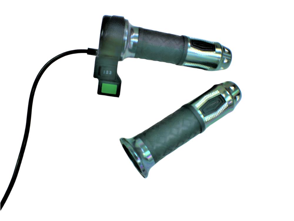 Throttle (set) for EM1/EM2/Eagle/Chameleon Silver