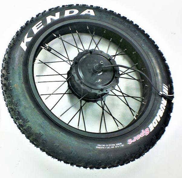 Front wheel motor assembly for Florence Fat Tire