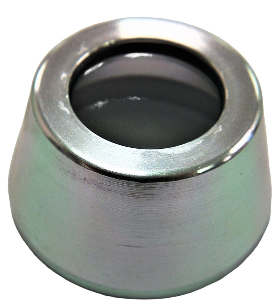 Alloy steering bearing cover for Paris / Vermont - silver