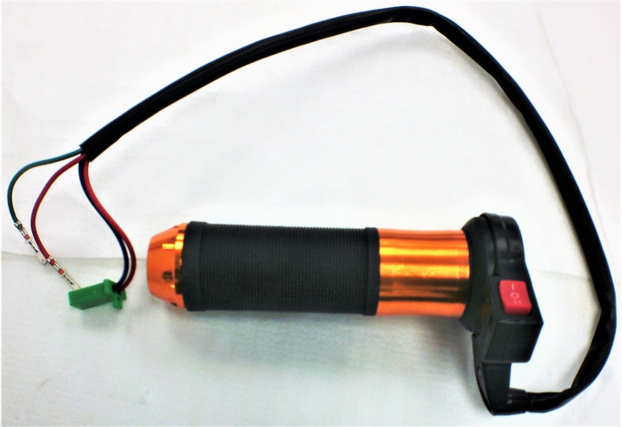 Heated grip (left) for Rickshaw (gold)