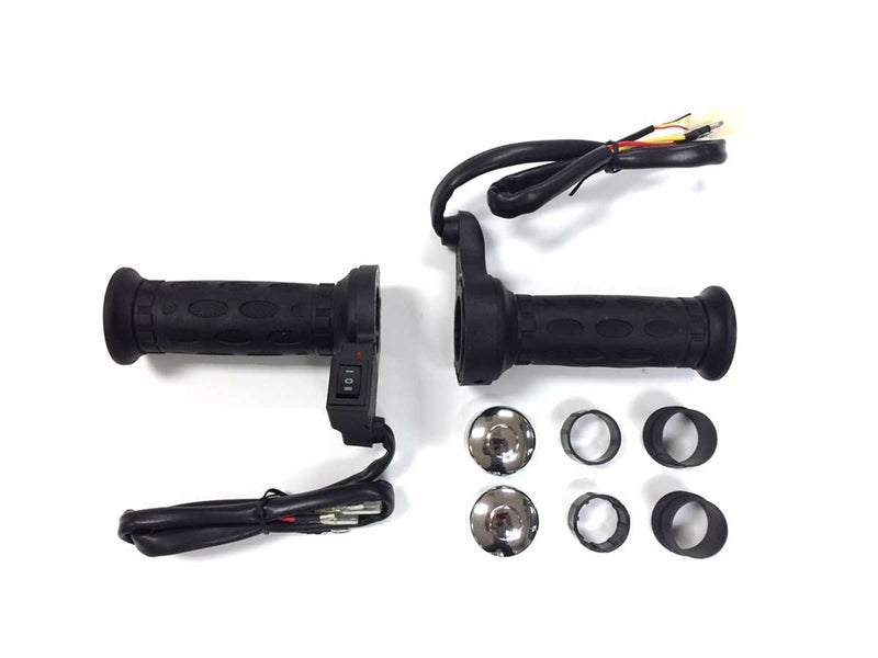Heated throttle grip for Rickshaw