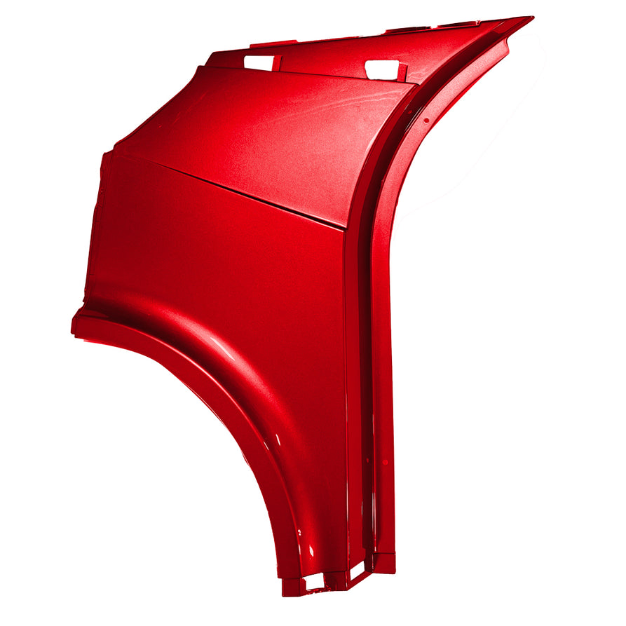 Front Left Wheel Well Panel Fairing - Boomerbuggy X Pro (BBX Pro) - Red