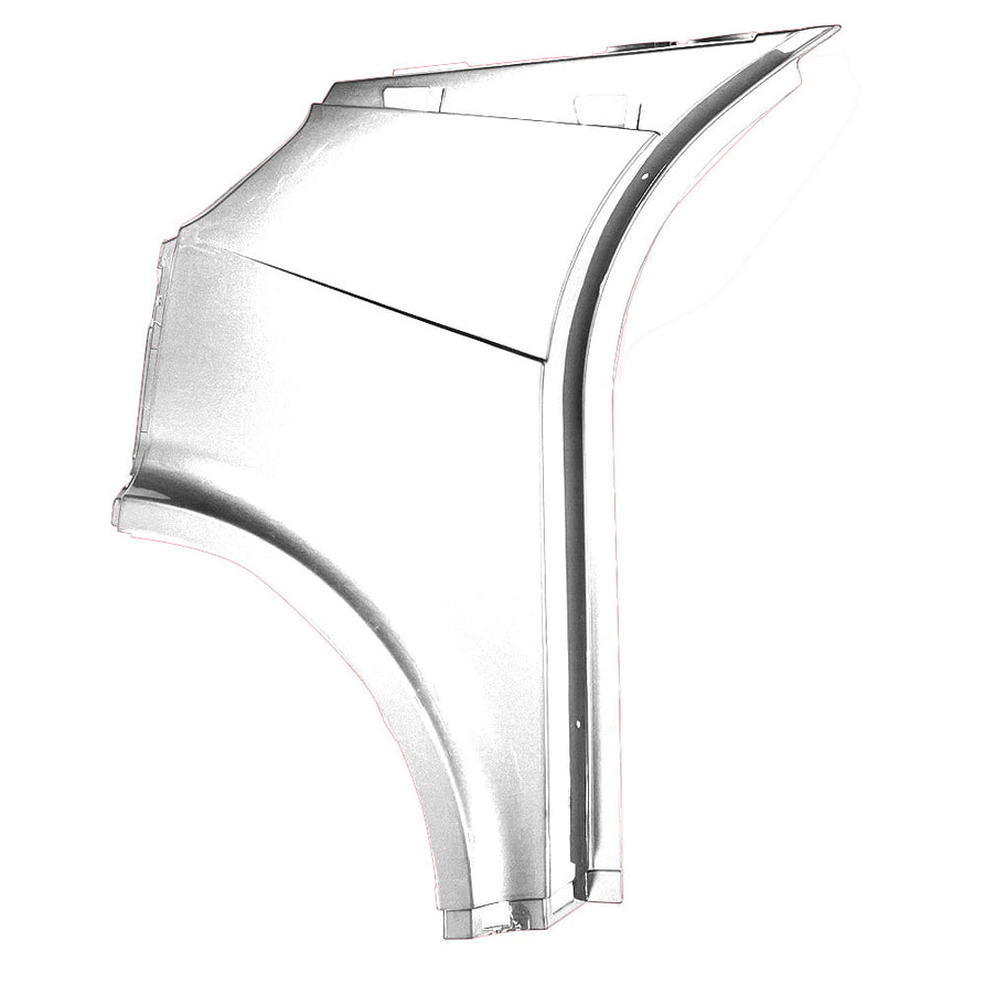 Front Left Wheel Well Panel Fairing - Boomerbuggy X Pro (BBX Pro) - White