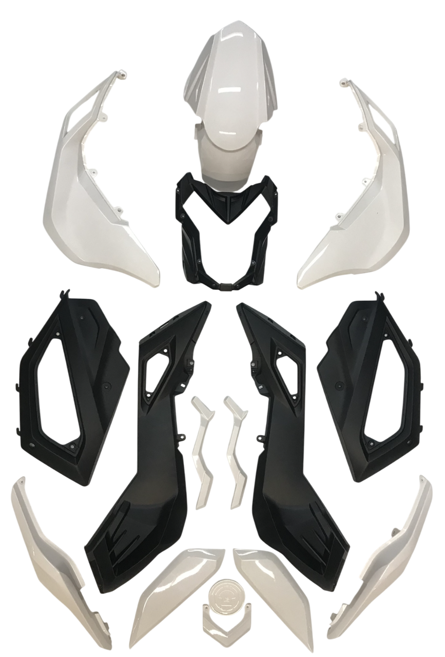 Road warrior Complete Body Kit -White