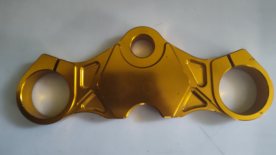 Top Plate for EM2 Triple Tree (GOLD Aluminum)