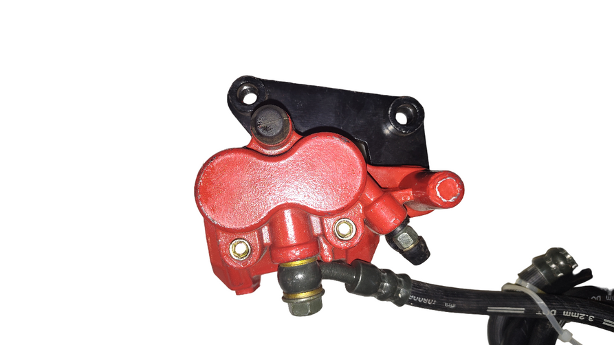 Front Brake Assembly For Eagle  (Double Piston - Red)