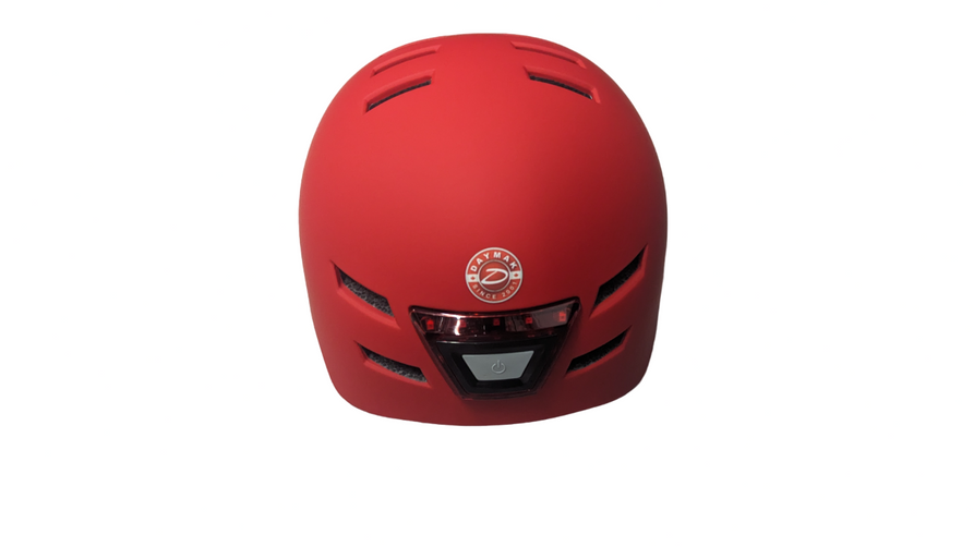 Daymak LED Ebike Helmet - Red (L)