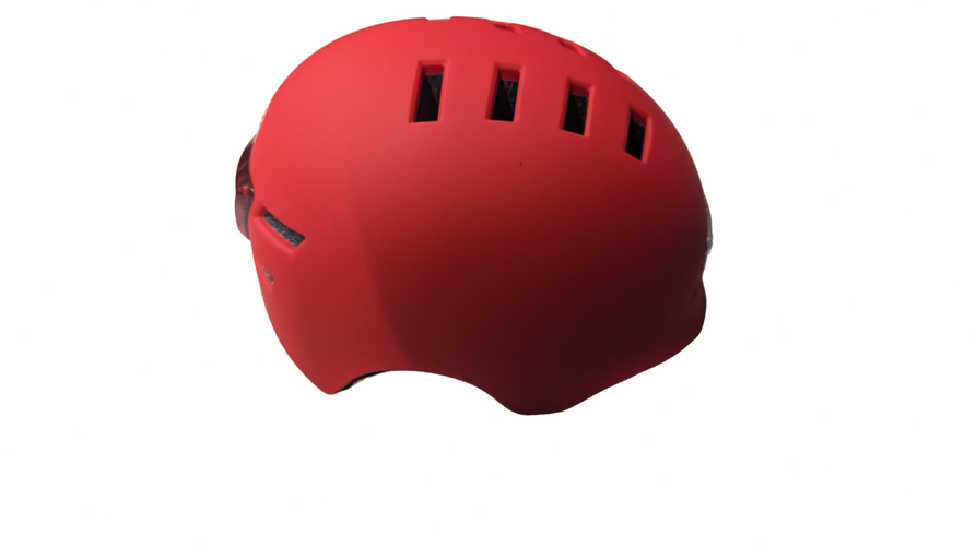 Daymak LED Ebike Helmet - Red (M)