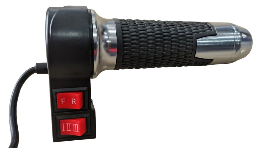 Throttle Assembly for BBX Enclosed Mobility Scooter – Right Side, Silver