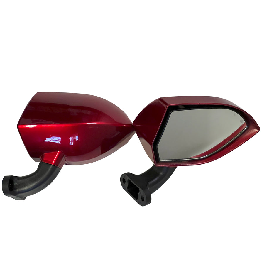 Mirrors (set) for Boomerbuggy X Pro (BBX Pro) - Red