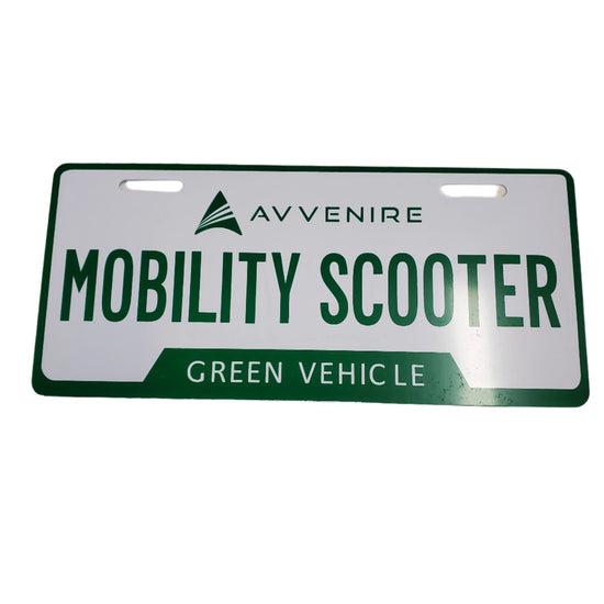 Avvenire Mobility Scooter Plate