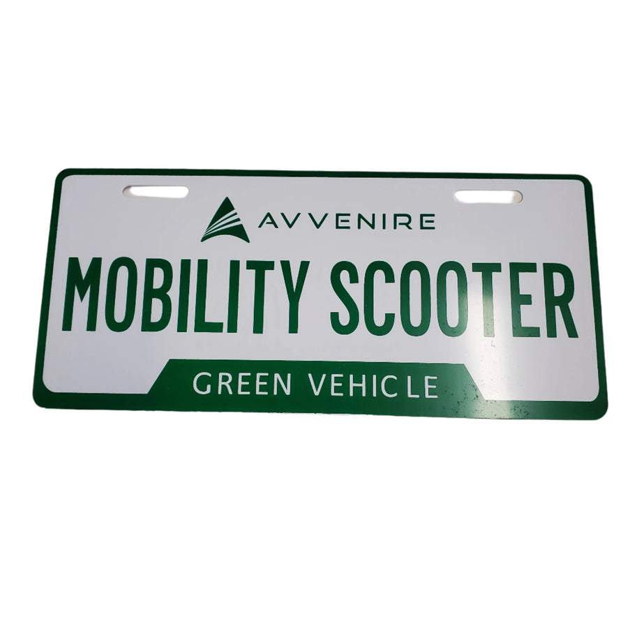Avvenire Mobility Scooter Plate