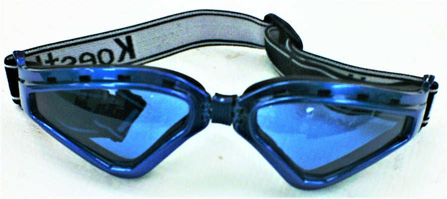 Goggles Blue With Triangular Blue Lens